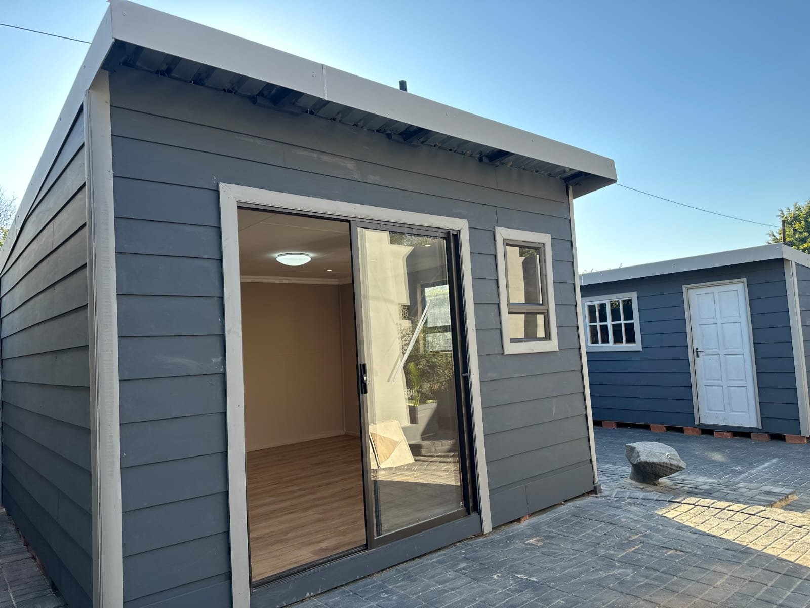 Site office Wendy house used by a Free State business